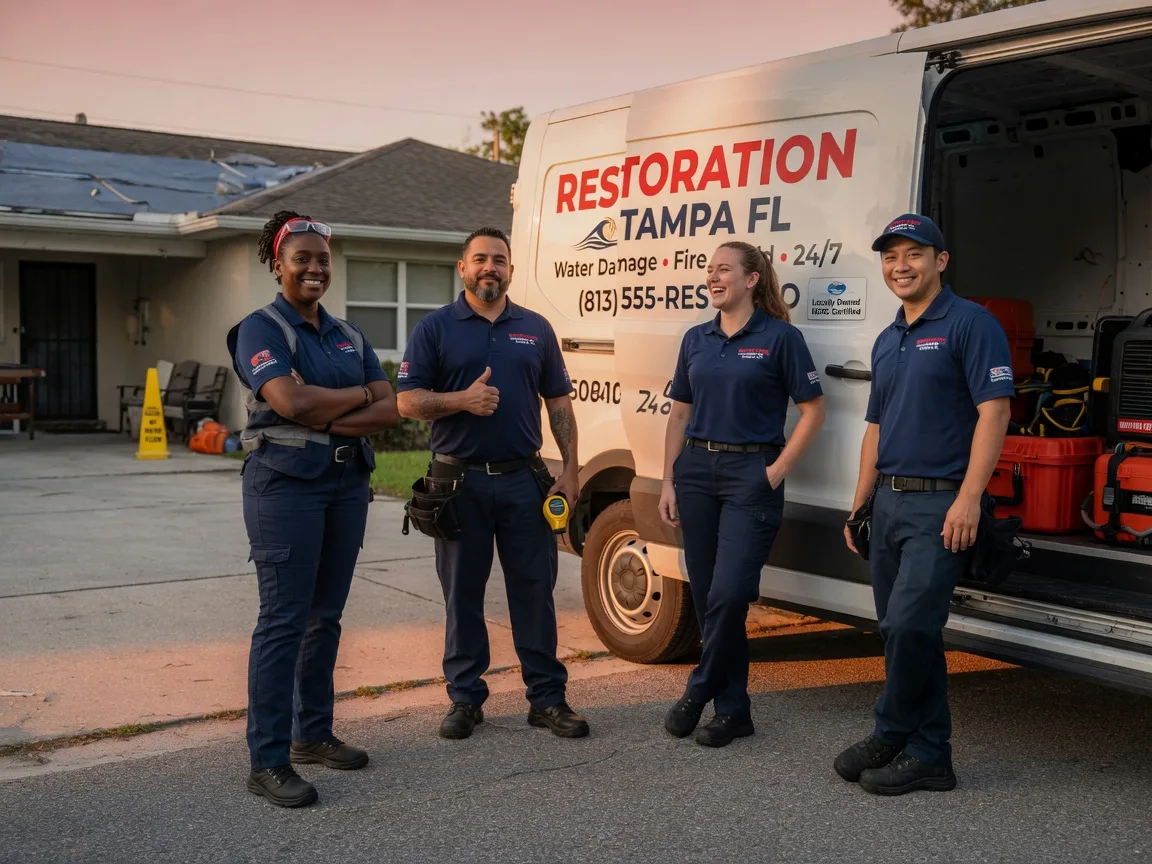 Water Damage Restoration company in Bynum, TX